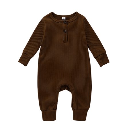 

Ma&Baby Newborn Baby Boy Girls Rompers Jumpsuit Long Sleeve One-peice Bodysuit Playsuit Playsuit