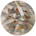thumbnail image 6 of SAFAVIEH Porcello Harding Abstract Brush Strokes Runner Rug, Grey/Multi, 2'3" x 8', 6 of 6