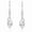 04-Cubic Zirconia, variant on FANCIME Women's S925 Sterling Silver December Birthstone Blue Topaz Teardrop Infinity Dangle Earrings, Birthday Gifts for Mom
