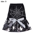 thumbnail image 2 of Vestido de Halloween para perro, ropa para mascotas con telaraña y lazo, falda de princesa para decoración de Halloween, fiesta S, 2 of 5