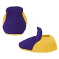 thumbnail image 5 of Newborn & Infant Purple/Gold Minnesota Vikings Little Champ Three-Piece Bodysuit Bib & Booties Set, 5 of 5