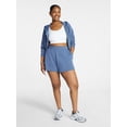 thumbnail image 2 of Athletic Works Women's French Terry Shorts, 3" Inseam, Sizes XS-XXXL, 2 of 6