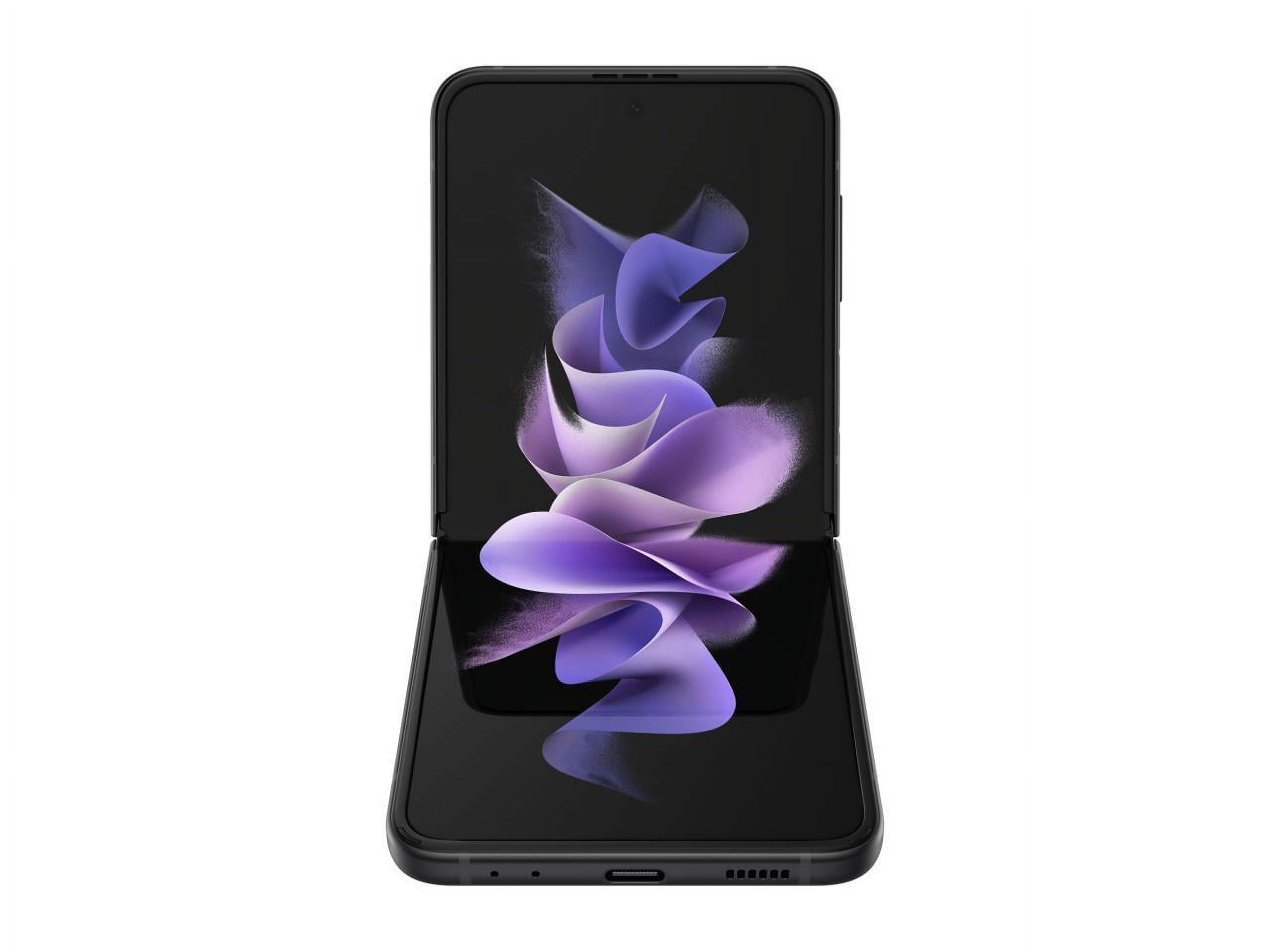 Samsung Galaxy Z Flip 3 5G 128GB US Unlocked Phantom Black