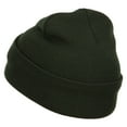 thumbnail image 2 of Afghanistan AFG Flag Embroidered Long Beanie - Olive OSFM, 2 of 5