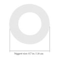 thumbnail image 2 of 110Pcs Sink Mounting Ring Plumbing Washers Sink Sealing Gaskets Basin Mounting Rings, 2 of 8