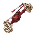 thumbnail image 4 of Bunblic 1/10 Front Axle Housing Aluminum Alloy DIY Accs Easy to Install Replacement Spare Part for Wltoys Crawler Model 104010 104026 red, 4 of 8