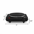 thumbnail image 2 of Elite Gourmet ESB-301BF Single Cast Electric Burner Hot Plate, Black, 2 of 7