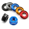 thumbnail image 2 of MYG M10 Track Wheel Nuts Bicycle Fixie Axle Screw for Rear Hub 4Pcs, 2 of 9