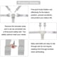 thumbnail image 5 of Bebé Bebé Cinturón De Seguridad De Cinco Puntos Correa De Seguridad Universal Para Bebé Arnés De Silla Alta Ajustable, 5 of 8