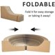 thumbnail image 3 of Cama para gatos plegable y portátil fabricada en cartón de alta densidad de 50cm, perfecta para tu sofá y la comodidad, el bienestar y las garras de tu gato JAMW Sencillez, 3 of 4
