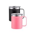 thumbnail image 1 of Taza Para Cafe De Acero Inoxidable,colores Variados 2pz 14oz, 1 of 4