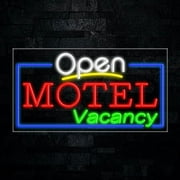 Motel Vacancy LED Neon Sign 33"L x 18"H #35798
