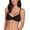 Black, variant on womens Soire Confidence Side Support Bra, 32E
