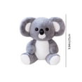 thumbnail image 3 of Lindos peluches realistas de koalas sentados en poses pequeñas, muñeco de tela reconfortante para niños, regalo de cumpleaños, muñeco de peluche, 3 of 8