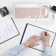 thumbnail image 3 of HLONK Portable Bluetooth Keyboard and Mouse Set for Travel  Wireless  with Silent Click Mouse  Magical Control Bluetooth Keyboard for Mobile Devices, 3 of 9