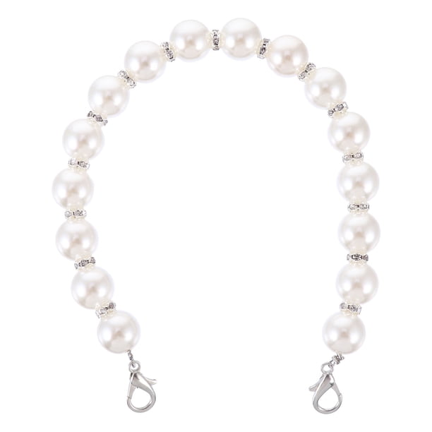 Bolso de mano con cadena de perlas, cadena de Metal para maleta, bolso, correa de repuesto, 1 ud.