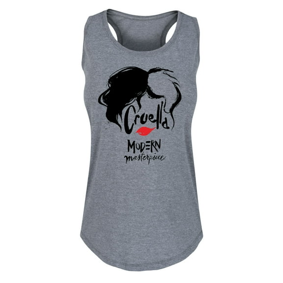 Disney's Cruella - Cruella Modern Masterpiece - Women's Racerback Tank Top