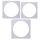 thumbnail image 3 of 3pcs Layer Cake Mold Square Acrylic Cake Board Cake Scraping Plate Cake Tools, 3 of 6