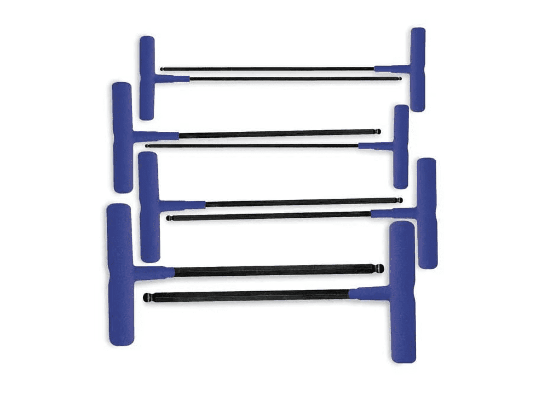 8 Piece Metric T-Shape Hex Key Set, 64808