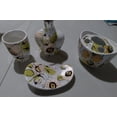 thumbnail image 6 of Heavenly Designs Watson Bathroom Accessories - Pastel Colors Ceramic Bathroom Set - Any Age, 6 of 7