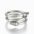thumbnail image 3 of 304 Stainless Steel Wide Band Finger Rings Size 6~9 Gold 16~19Mm Z676, 3 of 3