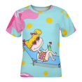 thumbnail image 4 of Rugrats Kid Shirts Unisex Casual Tops 3D Print Graphic Tees Short Sleeve T Shirts for Boys Girls 100CM, 4 of 8