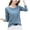 A-Blue95, variant on Jamsmile Women Tshirts Spring Round Neck Color Contrast Striped Print Long Sleeve T Shirts Loose Tunic Retro Tees Tops