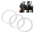 thumbnail image 4 of Arandelas de pedal de bicicleta de aluminio con espaciadores de dirección de cojinetes, juego de 1 mm, 2 mm y 3 mm, 4 of 8