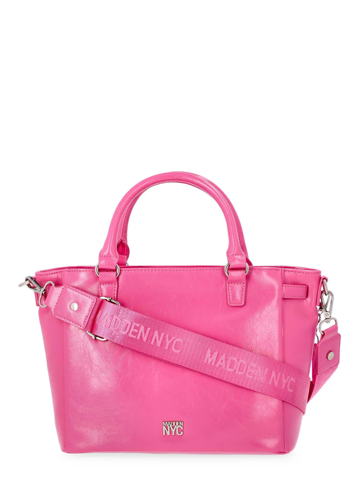 Madden NYC Women's Top Handle Satchel, Pink
