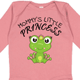 thumbnail image 4 of Inktastic Mommy's Little Princess- cute frog Girls Long Sleeve Baby Bodysuit, 4 of 5