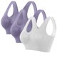 thumbnail image 1 of Fiudx Sujetador Sin Costuras, Ropa Interior Ligera para Yoga, Top Deportivo Suave, Ropa Deportiva Transpirable, Ropa Informal de Uso Diario, Moda de Verano para Mujer, Se Recomienda Lavar a Mano., 1 of 4