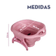 thumbnail image 5 of Tina para Pies Plegable Mima2 Con Masajeador Color rosa, 5 of 5