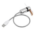 thumbnail image 2 of Usb Fans Mini Time And Temperature Display Creative Gift With Led Light Cool Gadget For Laptop Pc C, 2 of 4