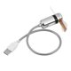 thumbnail image 2 of Usb Fans Mini Time And Temperature Display Creative Gift With Led Light Cool Gadget For Laptop Pc C, 2 of 4