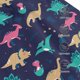 thumbnail image 3 of Fotbe Cartoon Dinosaur Gorro Clásico de Béisbol, Gorra Ajustable con Broche Snapback, Gorro de Exterior de Algodón Suave, 3 of 6