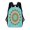 style-12, variant on Mandala Teal Floral Art 3D Print 17in adolescent backpack Bags Laptop