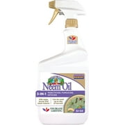 Bonide Captain Jack's Neem Oil, 32 oz Ready-to-Use Spray, Multi-Purpose Fungicide, Insecticide and Miticide for Organic Gardening