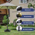 thumbnail image 6 of FFILY 100 Lb Patio Umbrella Base, Square, Fillable, Mobile, 4 Wheels And 2 Locks, 6 of 8