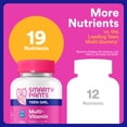 thumbnail image 6 of SmartyPants Teen Girl Multivitamin Gummies, Teen Vitamins with Biotin to Maintain Healthy Hair, Skin & Nails, Vitamins D3, B12 & Folate, 19 Nutrients, 60 Count, 6 of 15