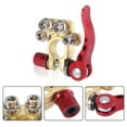 thumbnail image 4 of Pair 4 Way Car Battery Terminals Clamp Battery Cable Ends Quick Release Disconnect for SAE JIS Type a Posts, 4 of 8