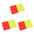 thumbnail image 2 of ziyahi 2 Pieces/Set Football Referee Card Match Red Yellow PVC Cards Professional Competition Warning Tool Game Supply 1 3Set, 2 of 6