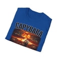 thumbnail image 5 of Funny Capybara Commander, Gildan Unisex Softstyle Shirt, Graphic Tee, S-3XL, 5 of 5