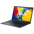 thumbnail image 3 of ASUS Vivobook 14 Business Laptop 14.0in IPS FHD Display (Intel i7-1355U, 16GB DDR4, 1TB PCIe SSD, Intel Iris Xe, WiFi 5, Webcam, Bluetooth 5.1, Win 11 Pro), 3 of 7