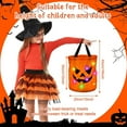 thumbnail image 5 of Halloween Goodie Bags Clearance 2Pcs LED Halloween Candy Bags Up Halloween Party Bags Halloween Bags Up Candy Bags Multipurpose Reusable Bucket for Kids Halloween Supplies Favors, 5 of 9