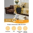 thumbnail image 5 of Farmhouse Sunflowers Couch Cover, Vintage Bees Airplane Country Floral Sofa Cover Blanket for 1 Seat Cushion, Sectional Sofa Slipcover Furniture Protector for Living Room Bedroom 71''x91'', 5 of 9