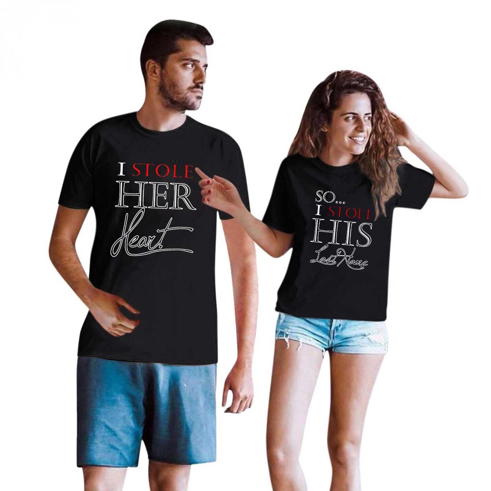 Couples Shirts His and Hers Matching Outfits One and Only Quote
