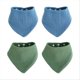 thumbnail image 1 of Baby Bibs for Newborns - Absorbent, Adjustable, for Boysand, 1 of 5