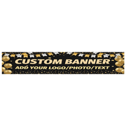 Polyester Custom Banner Decorative Photography Backdrop for Birthday Party Event Indoor