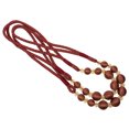 thumbnail image 1 of Cortina Abrazaderas Sunnimix 2pcs de color Rojo violáceo Tiebacks, 1 of 8