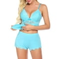 thumbnail image 4 of Sexyfree Women Cami Pajama Set Lace Camisole Lingerie and Shorts Nightwear Sexy Pj Lounge Sets, 4 of 4